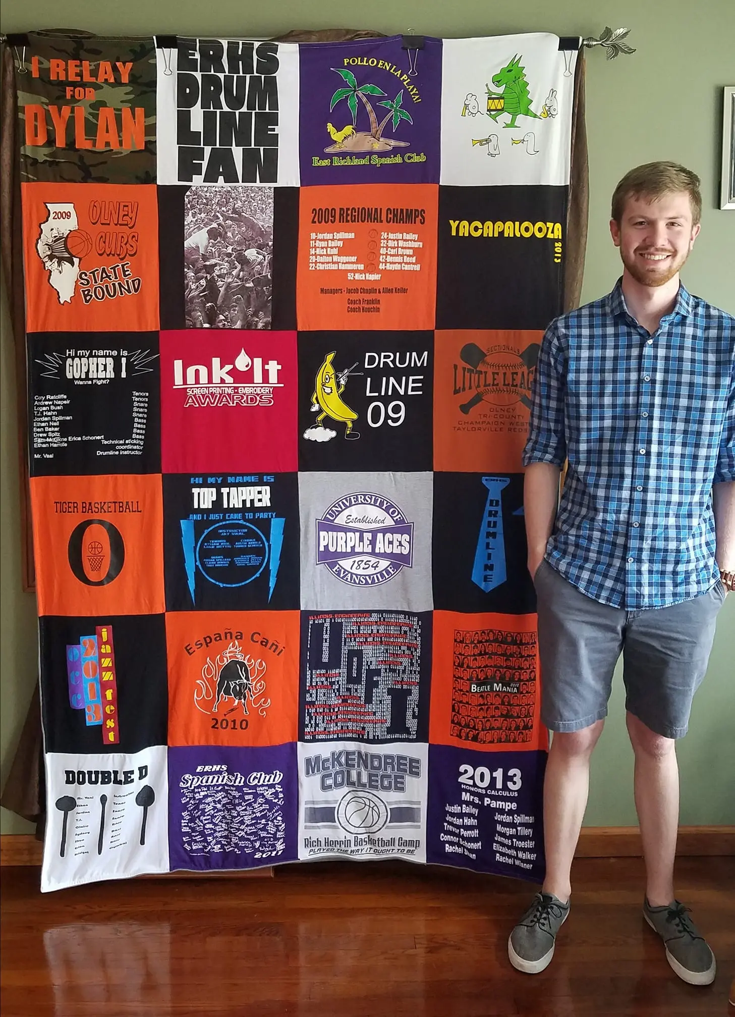 Project Repat T-Shirt Quilt - Image 53