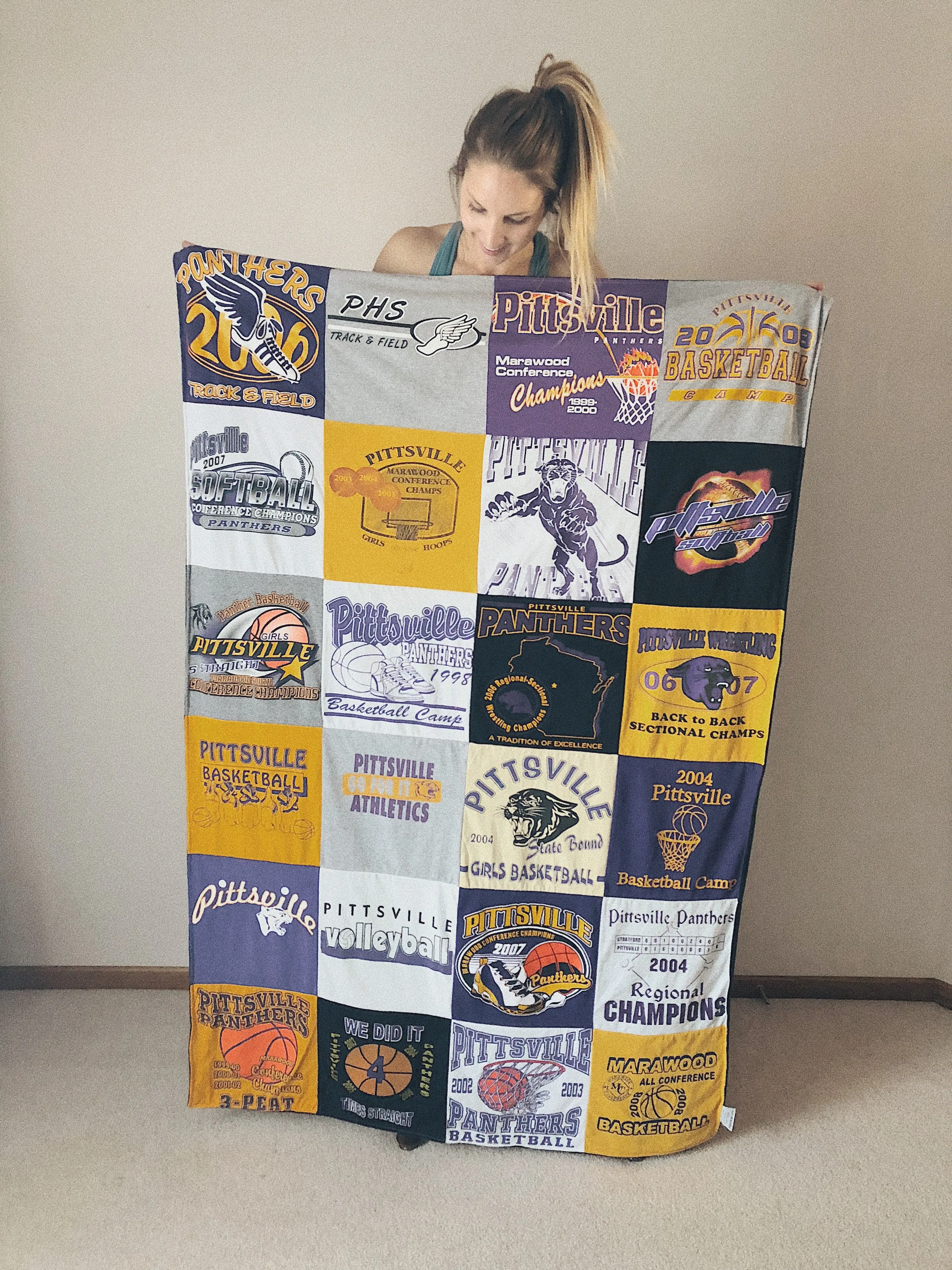 Project Repat T-Shirt Quilt - Image 54