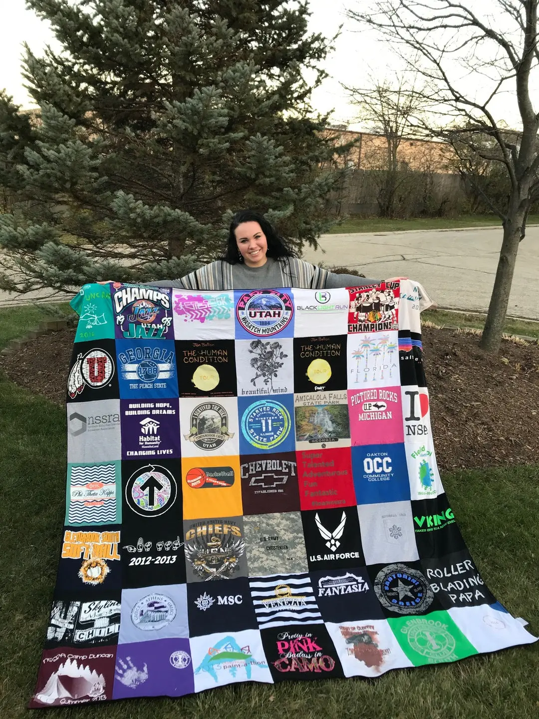 Project Repat T-Shirt Quilt - Image 65