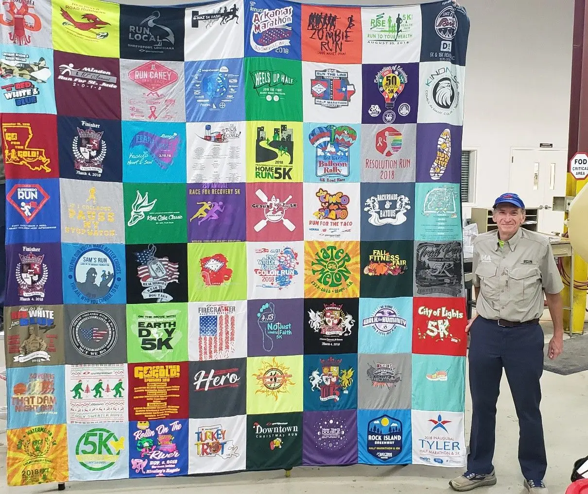 Project Repat T-Shirt Quilt - Image 70