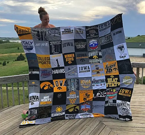 Project Repat T-Shirt Quilt - Image 71