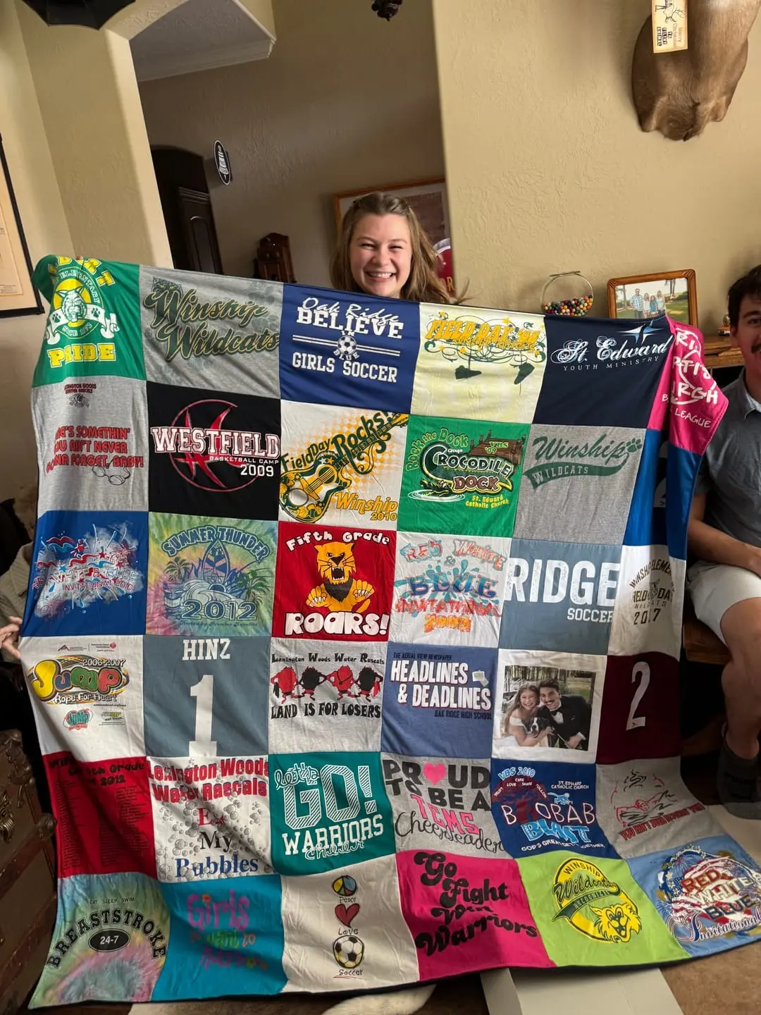 Project Repat T-Shirt Quilt - Image 80