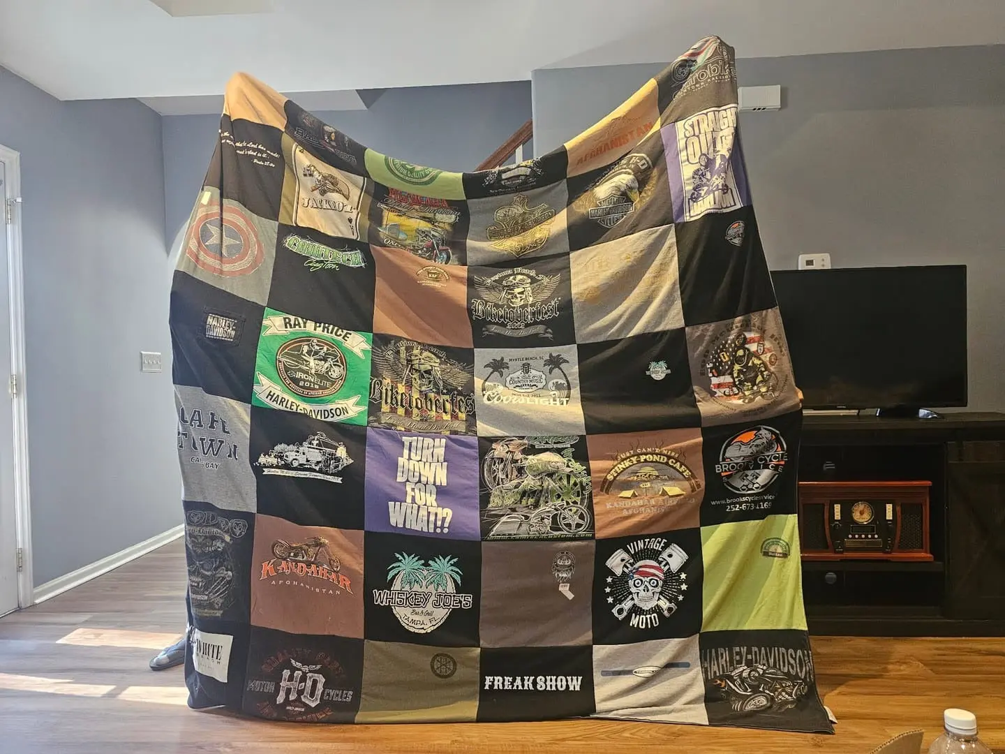 Project Repat T-Shirt Quilt - Image 82
