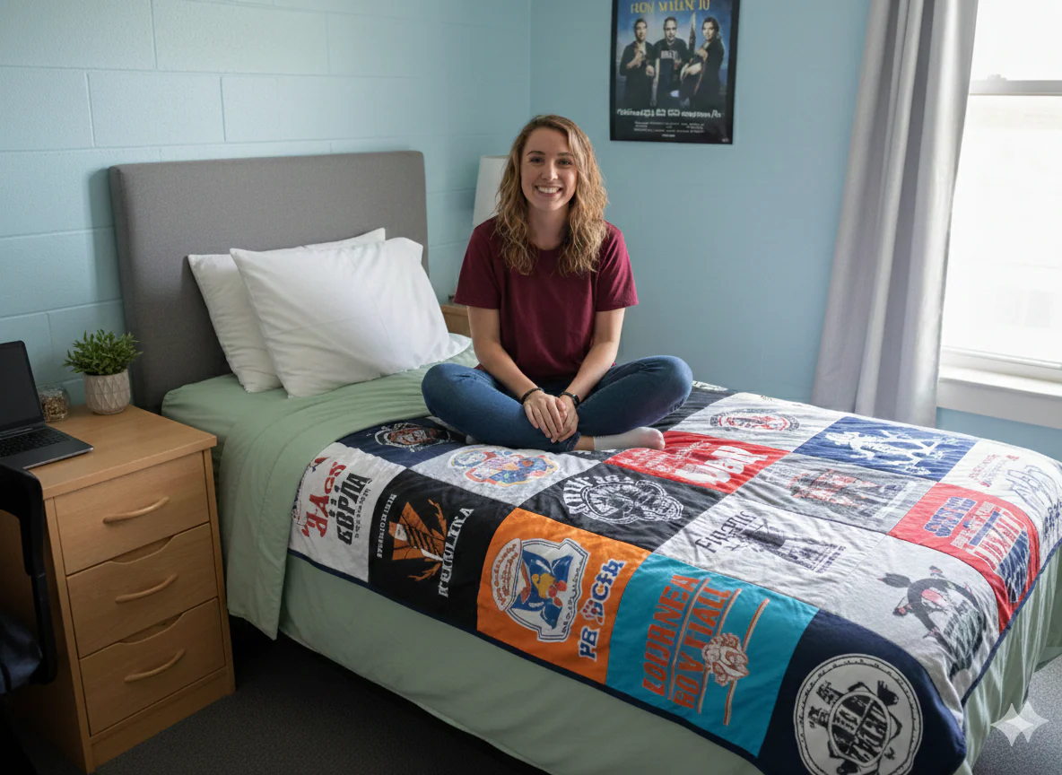 Project Repat T-Shirt Quilt - Image 93