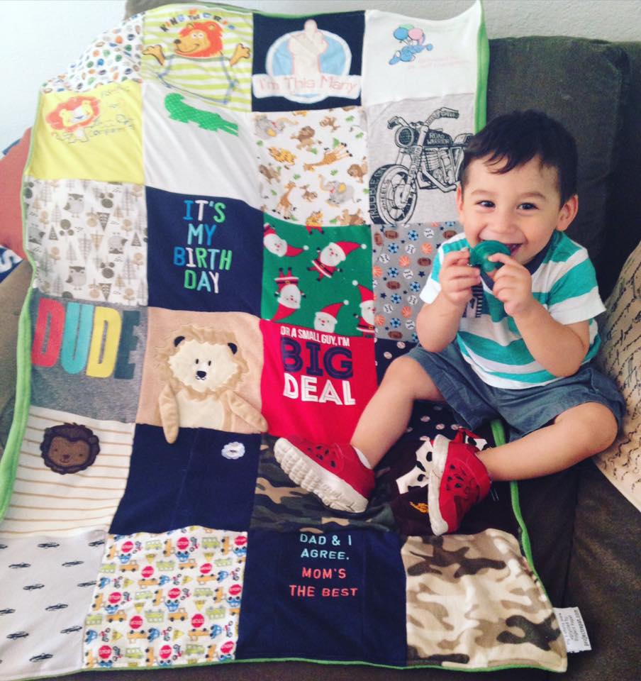Baby Blanket Made with Your Shirts by Project Repat - Image 3